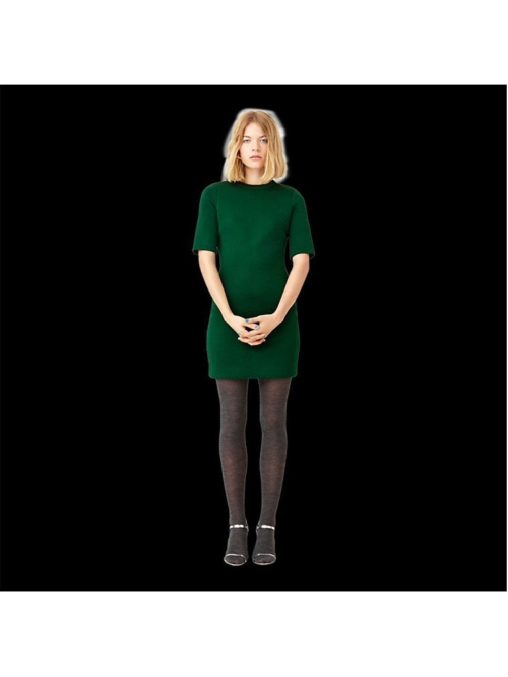 Kate Spade Saturday Quilted Sponge Dress Small